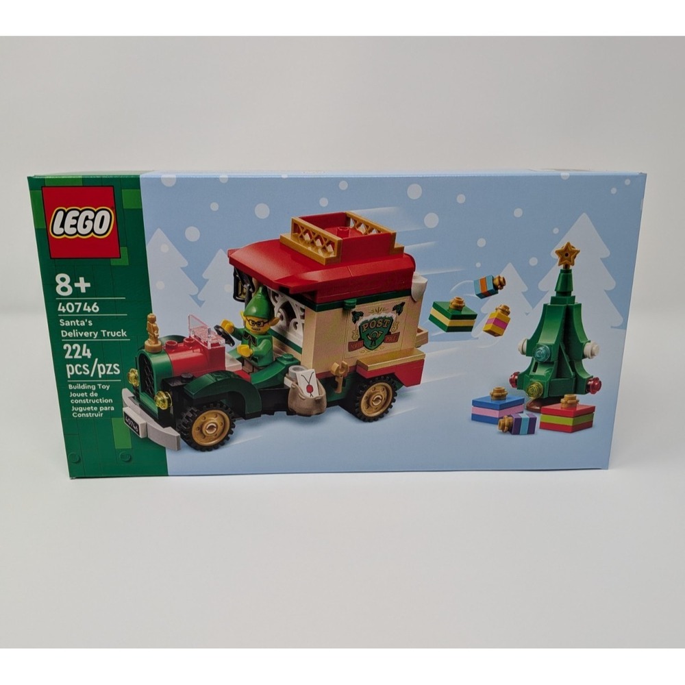 LEGO 40746 Santa's Delivery Truck Christmas Holiday Building Toy 224 Pcs‎ NEW